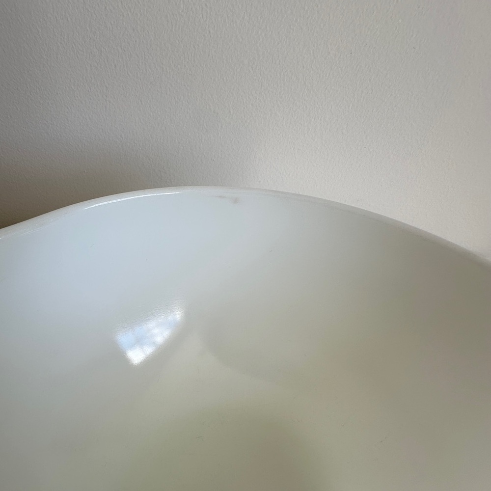 RARE Pyrex Cinderella Mixing Bowl Vintage White #442 1.5 Qt - Picture 11 of 13